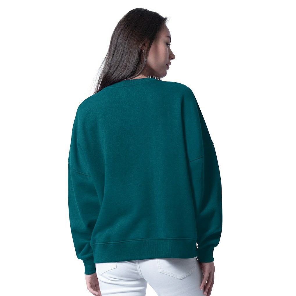 G-III 4Her by Carl Banks Women's Oversized Feud Sweatshirt - Philadelphia Eagles Sweatshirts