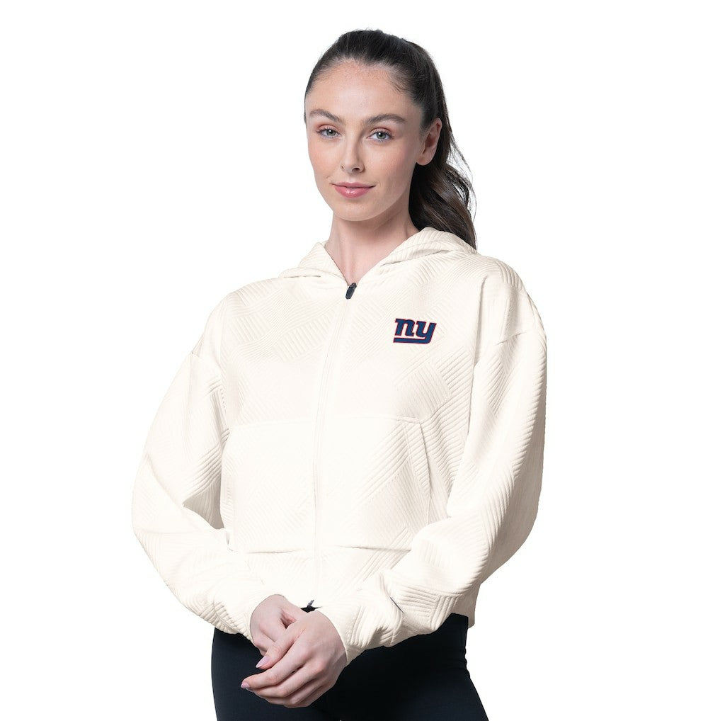 MSX by Michael Strahan Women's Eleanor Full-Zip Hoodie - New York Giants Hoodies