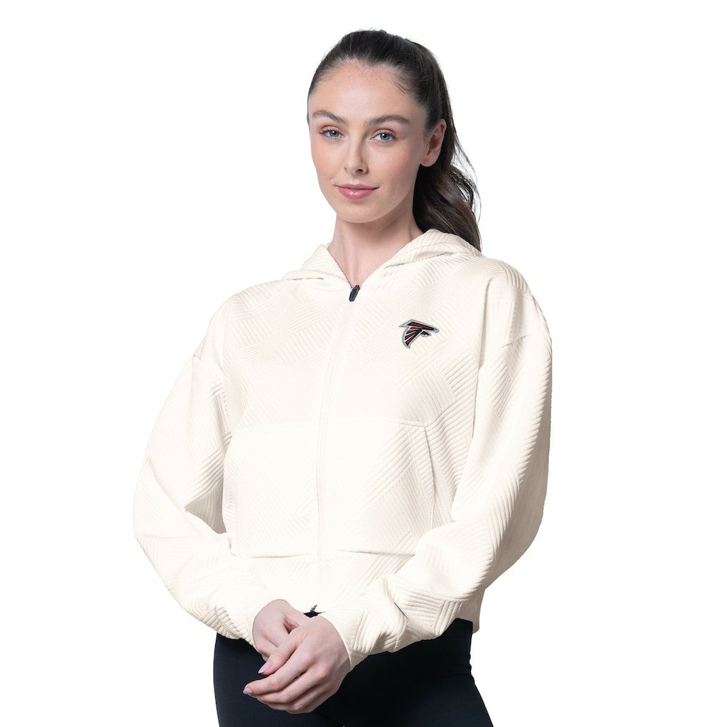 MSX by Michael Strahan Women's Eleanor Full-Zip Hoodie - Atlanta Falcons Hoodies