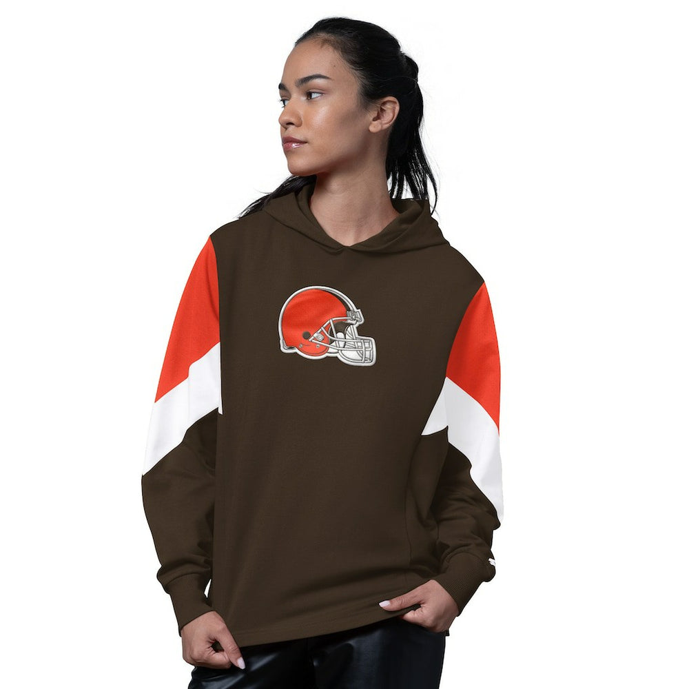 Starter Women's Scrimmage Hoodie - Cleveland Browns Hoodies
