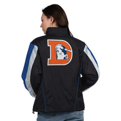 Starter Women's Thursday Night Gridiron Half-Zip Jacket - Denver Broncos Jackets