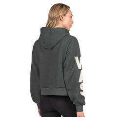 Starter Women's Star Player Cropped Fleece Pullover Hoodie - Washington Commanders Hoodies