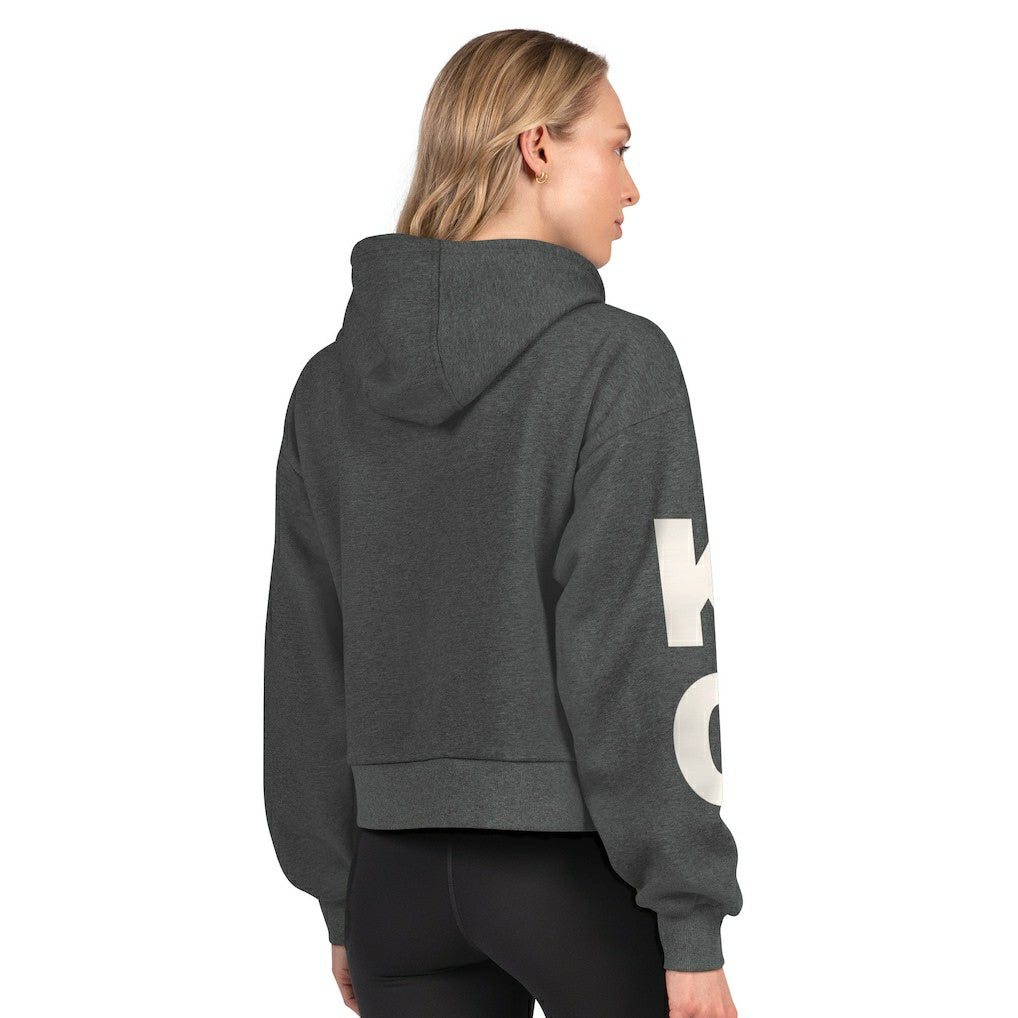 Starter Women's Star Player Cropped Fleece Pullover Hoodie - Kansas City Chiefs Hoodies