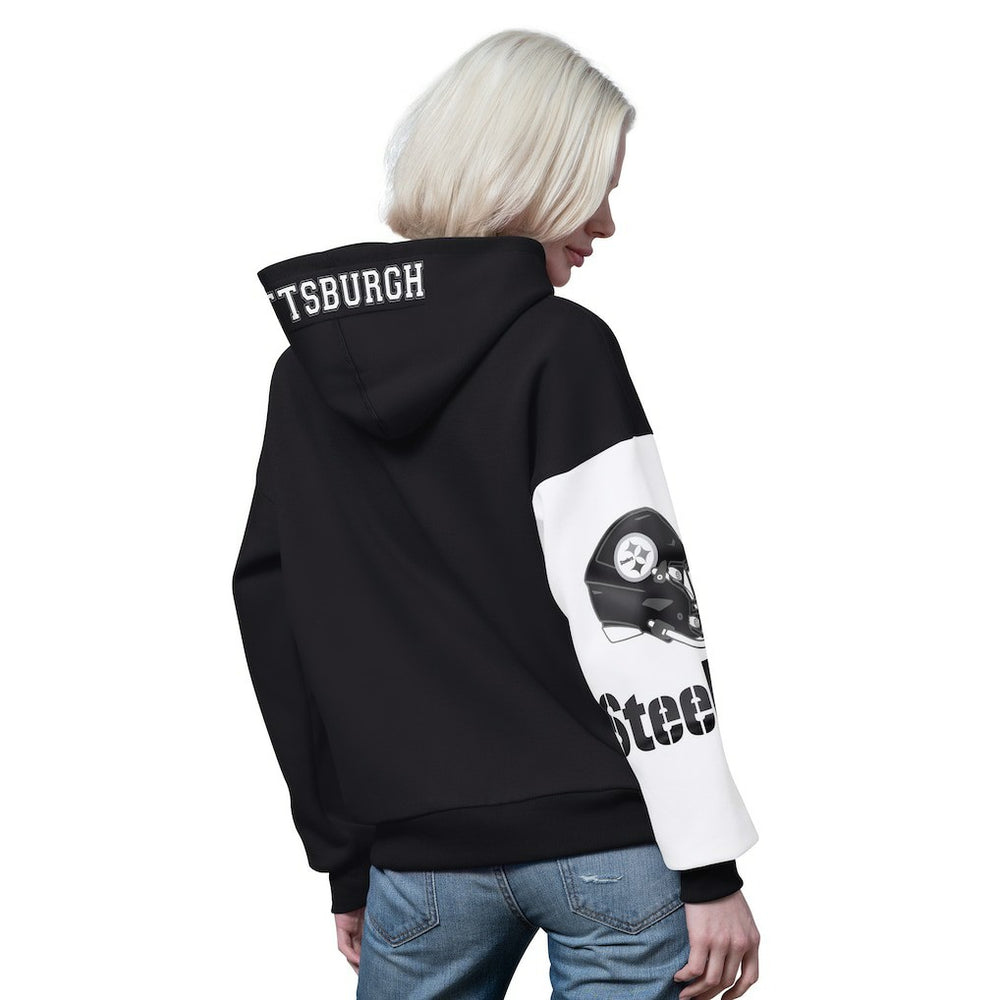 Starter Women's 4th Down Full-Zip Hoodie - Pittsburgh Steelers Hoodies