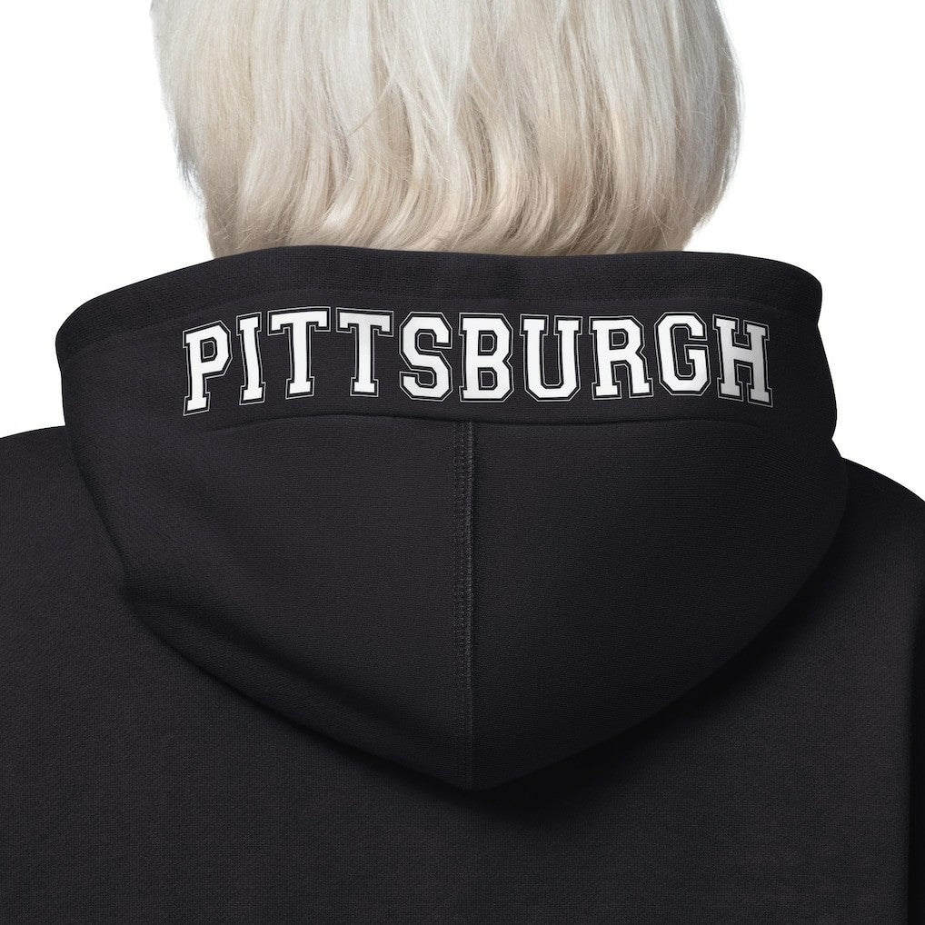 Starter Women's 4th Down Full-Zip Hoodie - Pittsburgh Steelers Hoodies