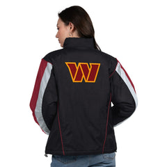 Starter Women's Thursday Night Gridiron Half-Zip Jacket - Washington Commanders Jackets