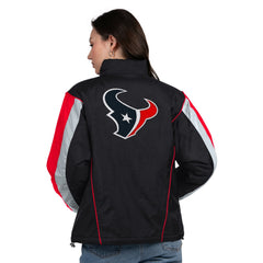 Starter Women's Thursday Night Gridiron Half-Zip Jacket - Houston Texans Jackets