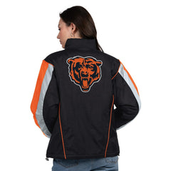 Starter Women's Thursday Night Gridiron Half-Zip Jacket - Chicago Bears Jackets