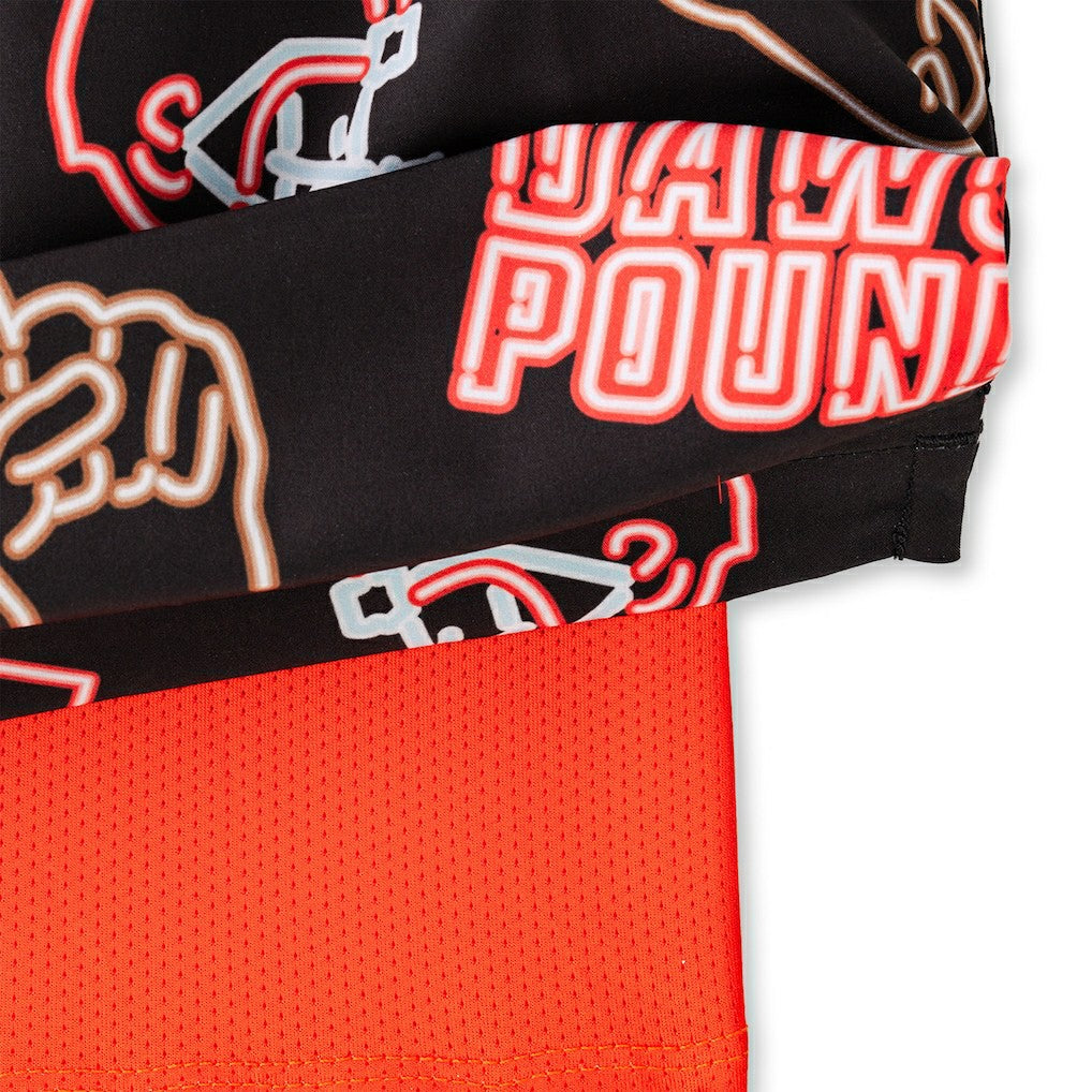 Chubbies The Neon 5.5" Classic Lined Swim Trunks - Cleveland Browns