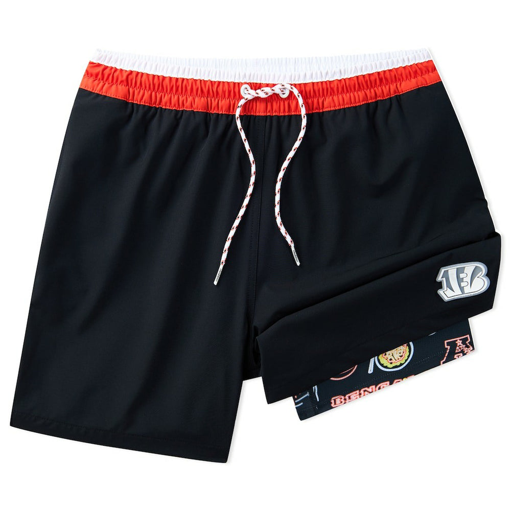 Chubbies 5.5" Classic Lined Swim Trunks - Cincinnati Bengals
