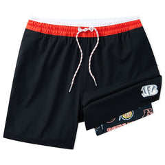 Chubbies 5.5" Classic Lined Swim Trunks - Cincinnati Bengals