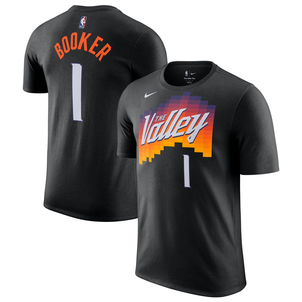 Nike Devin Booker Phoenix Suns Unisex 2025/26 City Edition Name & Number T-Shirt