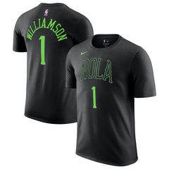 Nike Zion Williamson New Orleans Pelicans Unisex 2025/26 City Edition Name & Number T-Shirt