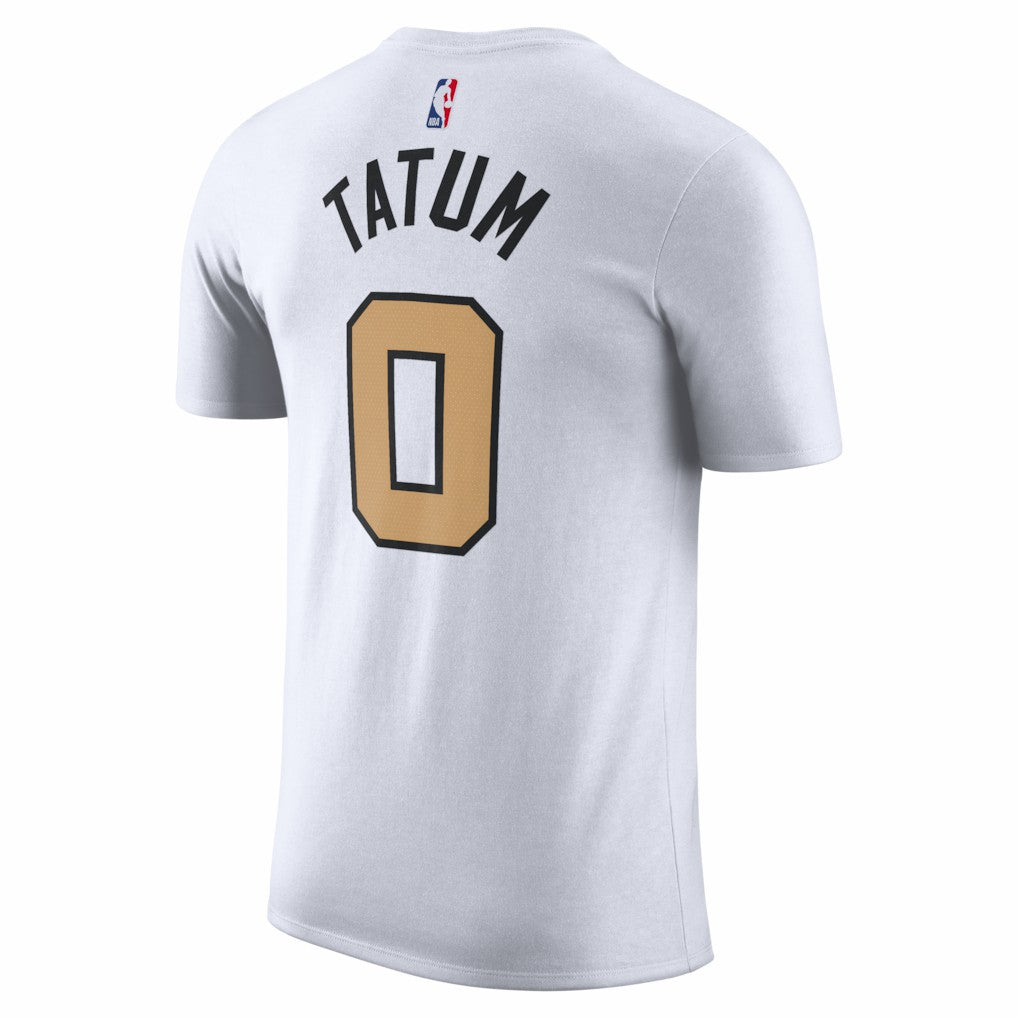 Nike Jayson Tatum Boston Celtics Unisex 2025/26 City Edition Name & Number T-Shirt
