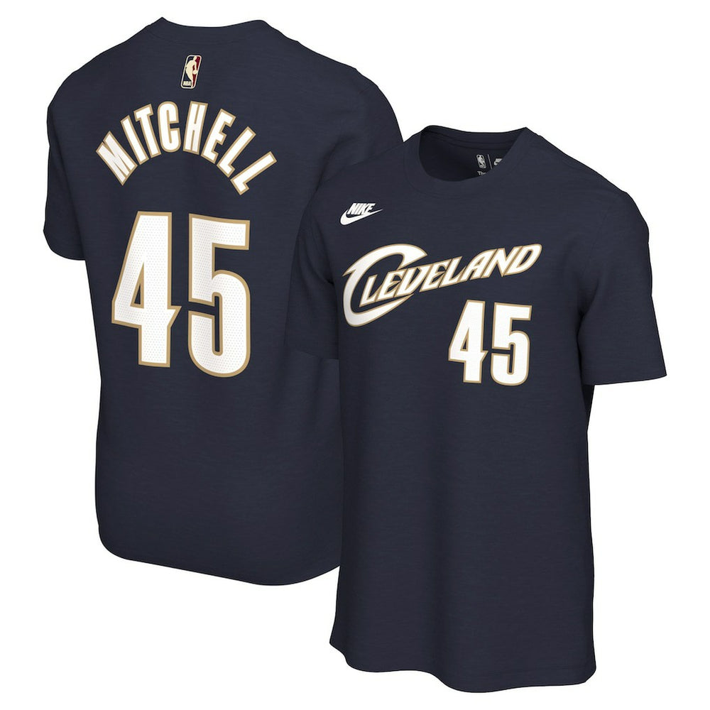 Nike Donovan Mitchell Cleveland Cavaliers Unisex Name & Number T-Shirt sale