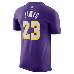 LeBron James Los Angeles Lakers Jordan Brand Unisex Name & Number T-Shirt