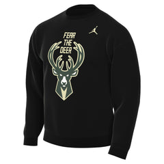 Milwaukee Bucks Jordan Brand Statement Edition Sweatshirt