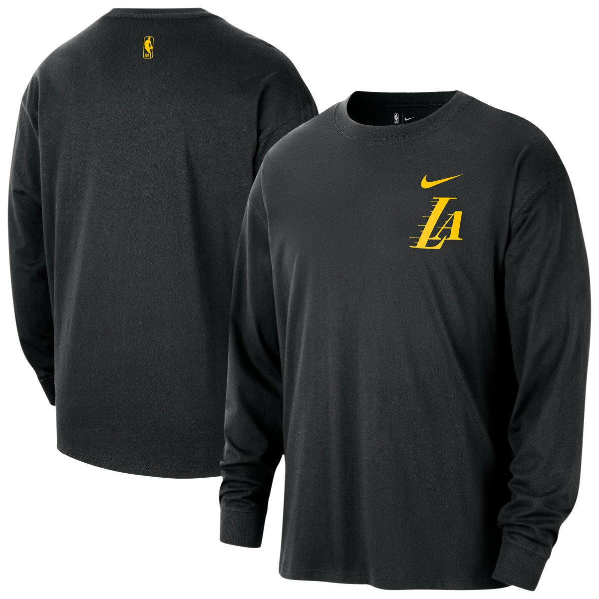 Nike Los Angeles Lakers 2025/26 City Edition Remix Essential Logo Long Sleeve T-Shirt