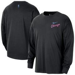Nike Chicago Bulls 2025/26 City Edition Remix Essential Logo Long Sleeve T-Shirt sale