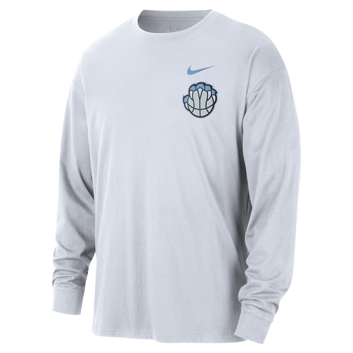 Nike Memphis Grizzlies 2025/26 City Edition Remix Essential Logo Long Sleeve T-Shirt