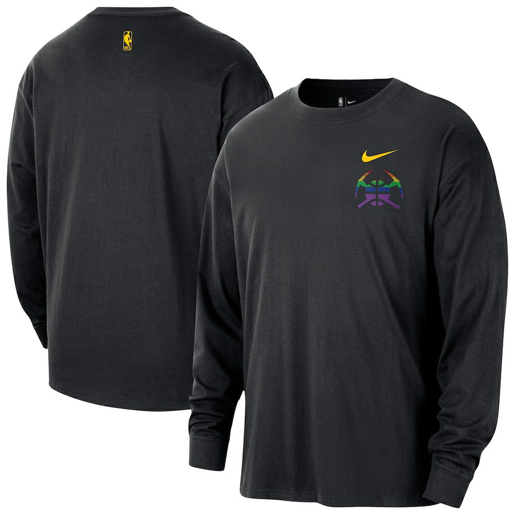 Nike Denver Nuggets 2025/26 City Edition Remix Essential Logo Long Sleeve T-Shirt sale