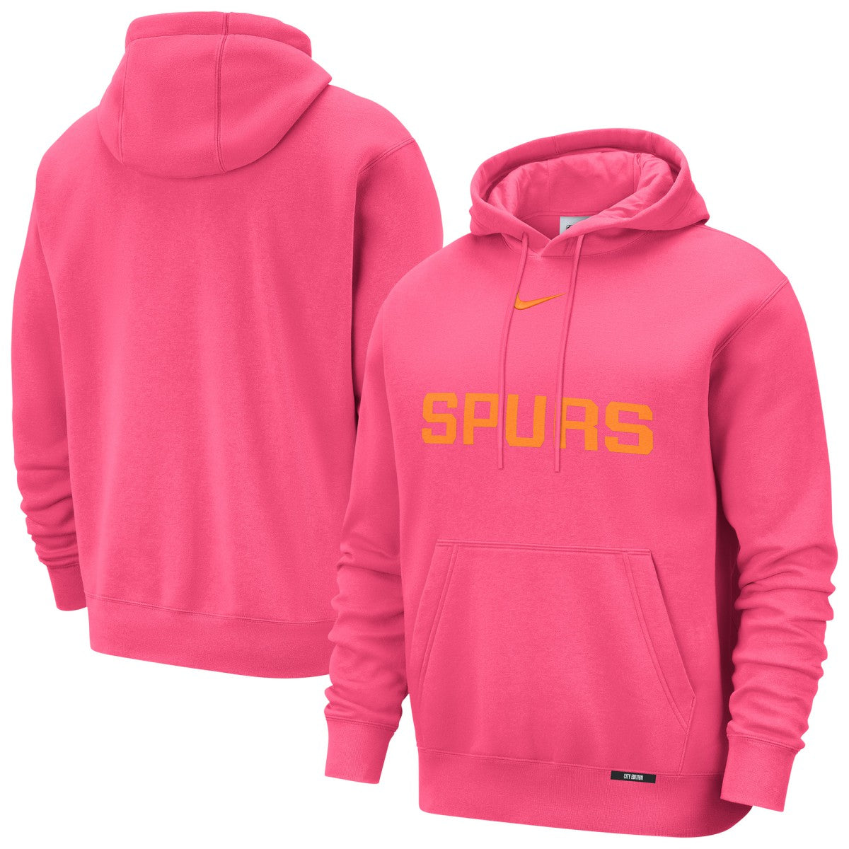 Nike San Antonio Spurs 2025/26 City Edition Essential Logo Remix Hoodie