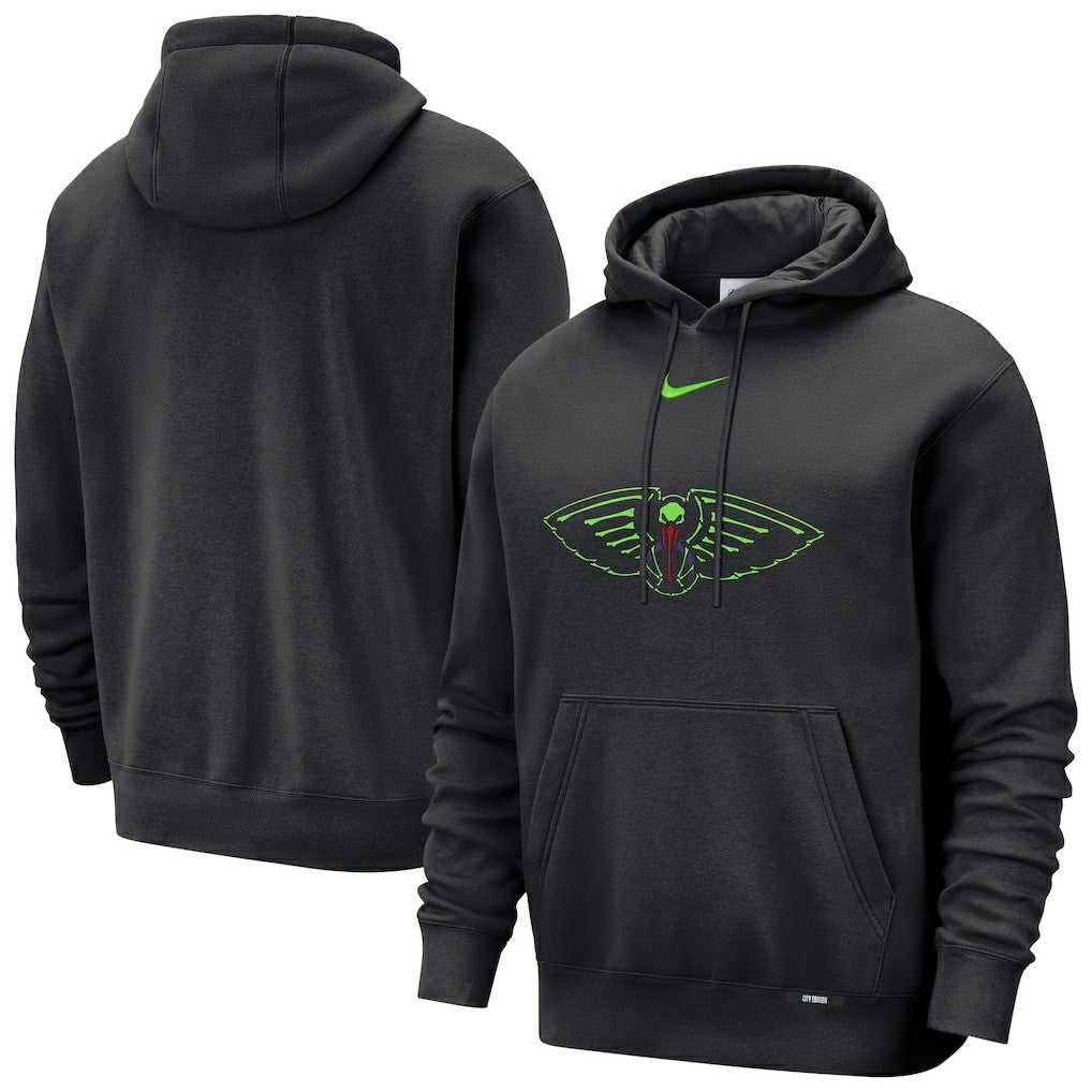 Nike New Orleans Pelicans 2025/26 City Edition Essential Logo Remix Hoodie