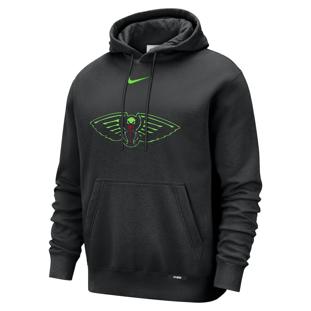 Nike New Orleans Pelicans 2025/26 City Edition Essential Logo Remix Hoodie