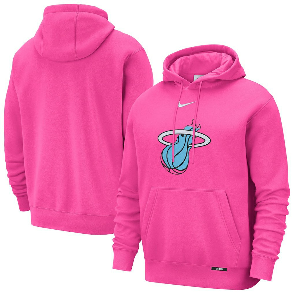 Nike Miami Heat 2025/26 City Edition Essential Logo Remix Hoodie