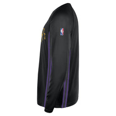 Nike Los Angeles Lakers 2025/26 City Edition Authentic Pregame Dri-FIT Long Sleeve Shooting T-Shirt