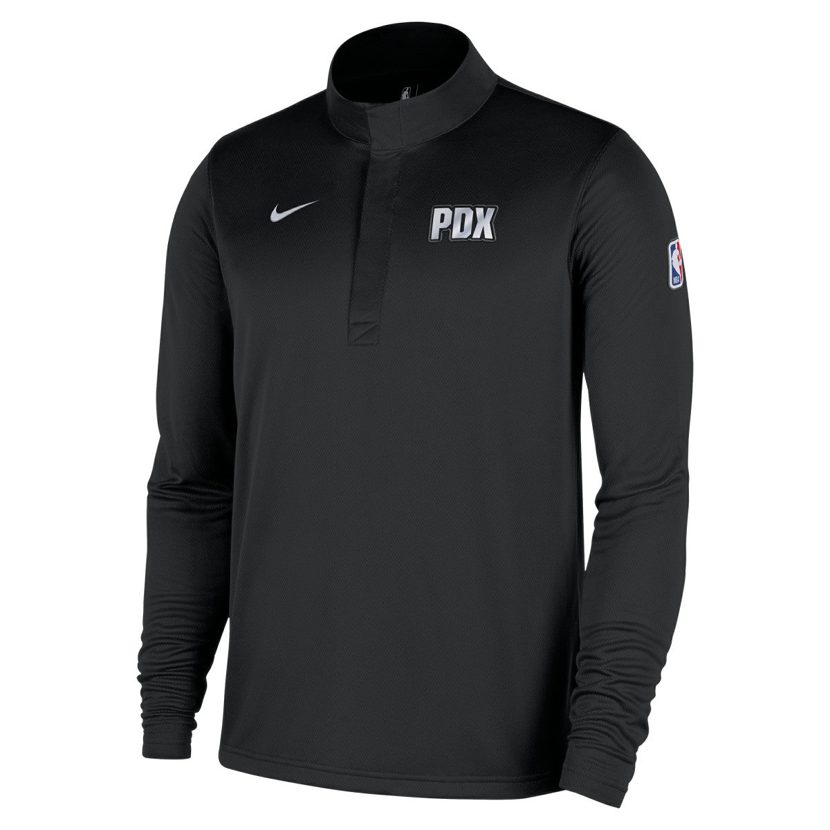 Nike Portland Trail Blazers 2025/26 City Edition Remix Authentic Coaches Dri-FIT Half-Zip Top