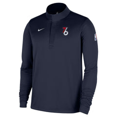Nike Philadelphia 76ers 2025/26 City Edition Remix Authentic Coaches Dri-FIT Half-Zip Pullover
