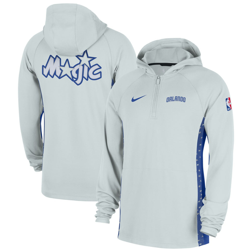 Nike Orlando Magic 2025/26 City Edition Remix Authentic On-Court Quarter-Zip Dri-FIT Hooded Jacket