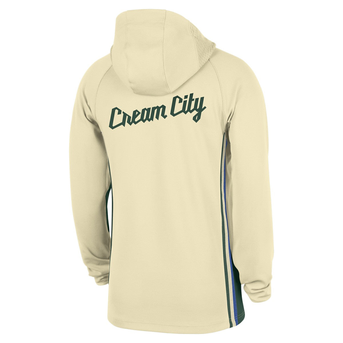 Nike Milwaukee Bucks 2025/26 City Edition Remix Authentic On-Court Quarter-Zip Dri-FIT Hooded Jacket