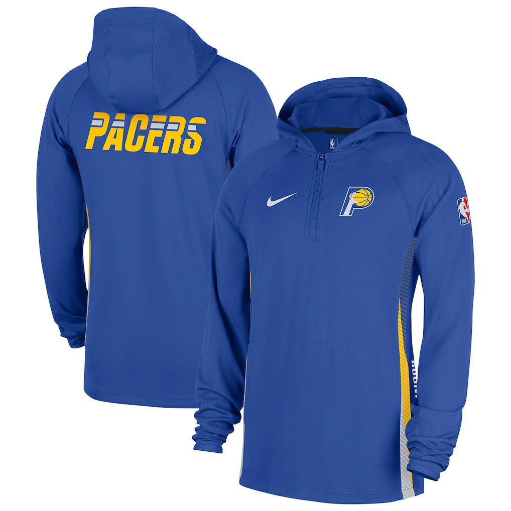 Nike Indiana Pacers 2025/26 City Edition Remix Authentic On-Court Quarter-Zip Dri-FIT Hooded Jacket