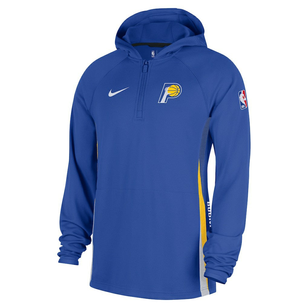 Nike Indiana Pacers 2025/26 City Edition Remix Authentic On-Court Quarter-Zip Dri-FIT Hooded Jacket