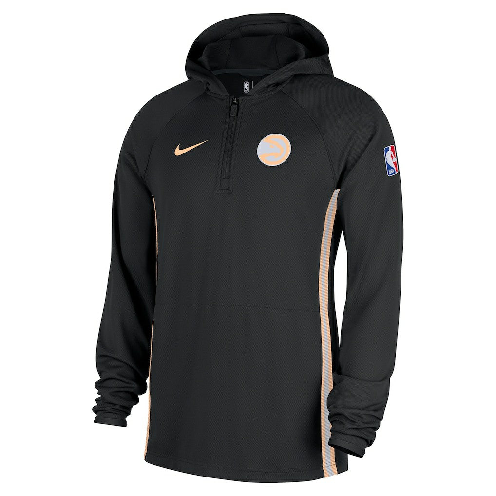 Nike Atlanta Hawks 2025/26 City Edition Remix Authentic On-Court Quarter-Zip Dri-FIT Hooded Jacket