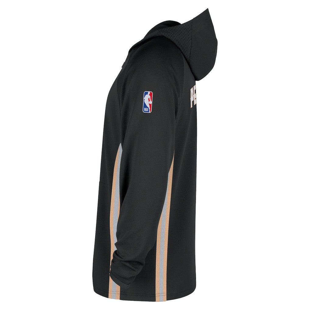 Nike Atlanta Hawks 2025/26 City Edition Remix Authentic On-Court Quarter-Zip Dri-FIT Hooded Jacket