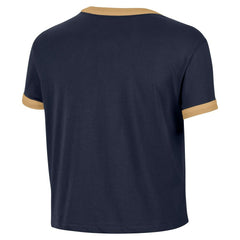 Nike Cleveland Cavaliers Women's Classic Edition Hardwood Classics Essential Vintage Ringer T-Shirt sale