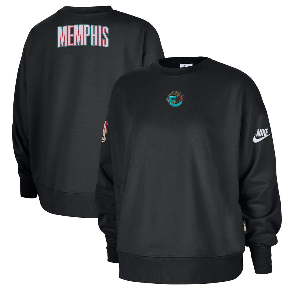 Nike Memphis Grizzlies Women's Classic Edition Hardwood Classics Premium Phoenix Fleece Sweatshirt
