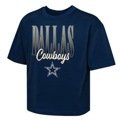 Outerstuff Girls Youth Big City Boxy T-Shirt - Dallas Cowboys T-shirts