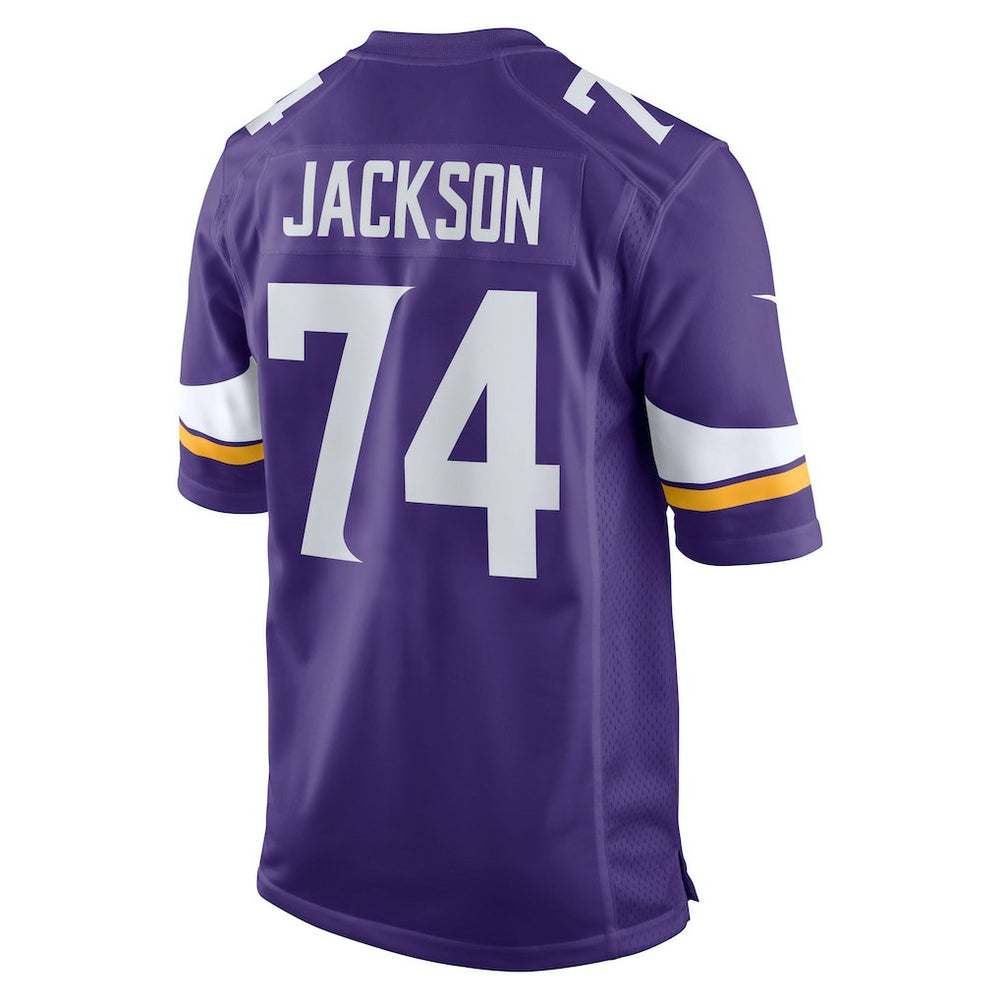 Donovan Jackson  2025 NFL Draft First Round Pick Game Jersey - Minnesota Vikings Jerseys
