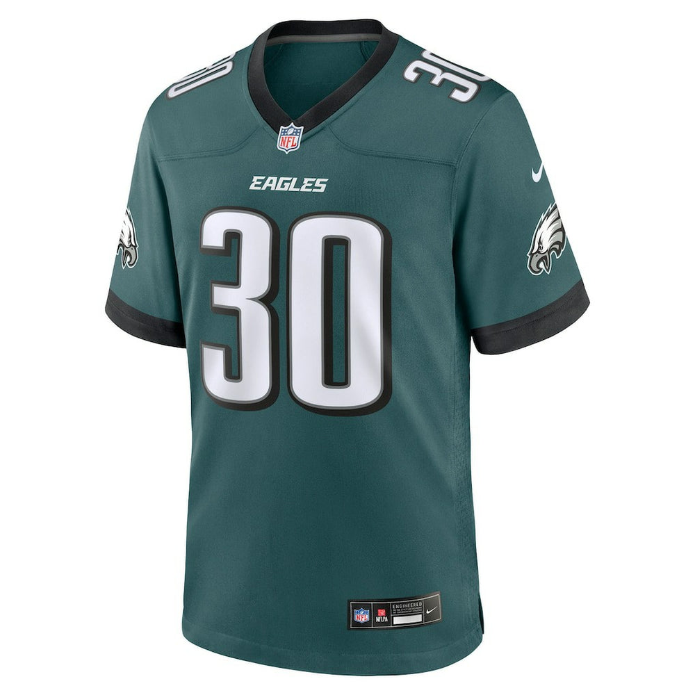 Jihaad Campbell  2025 NFL Draft First Round Pick Game Jersey - Philadelphia Eagles Jerseys
