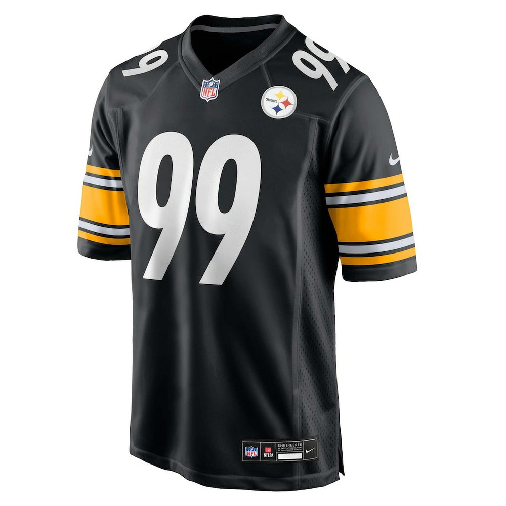 Derrick Harmon  2025 NFL Draft First Round Pick Game Jersey - Pittsburgh Steelers Jerseys