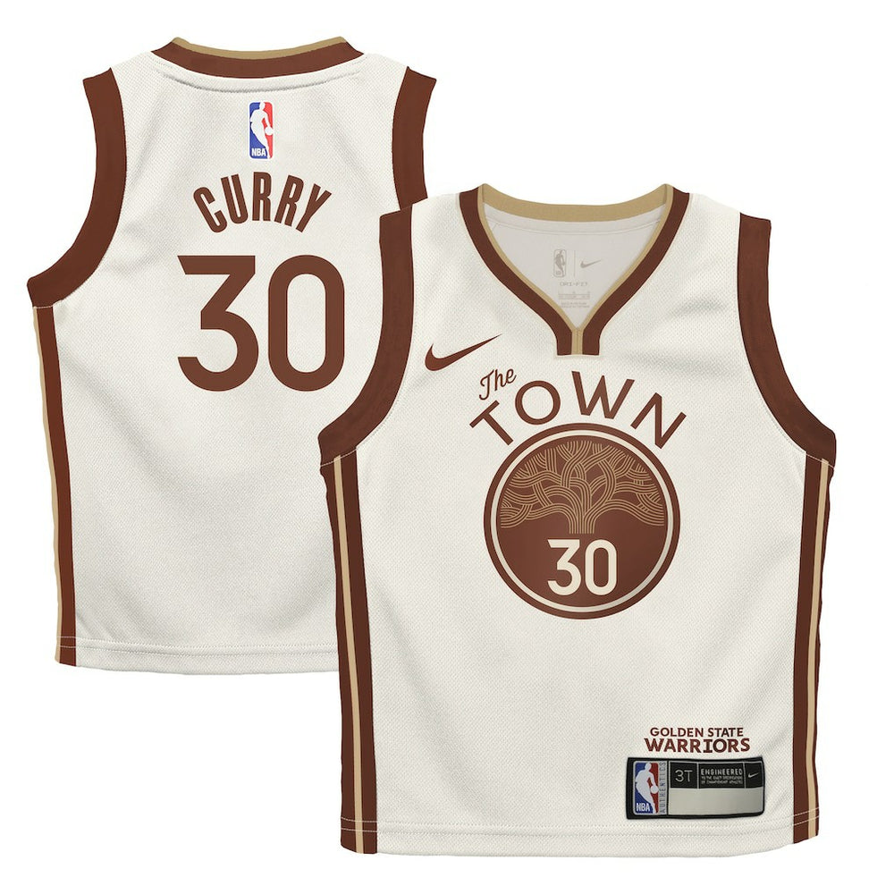 Nike Stephen Curry Golden State Warriors Preschool 2025/26 City Edition Swingman Jersey sale