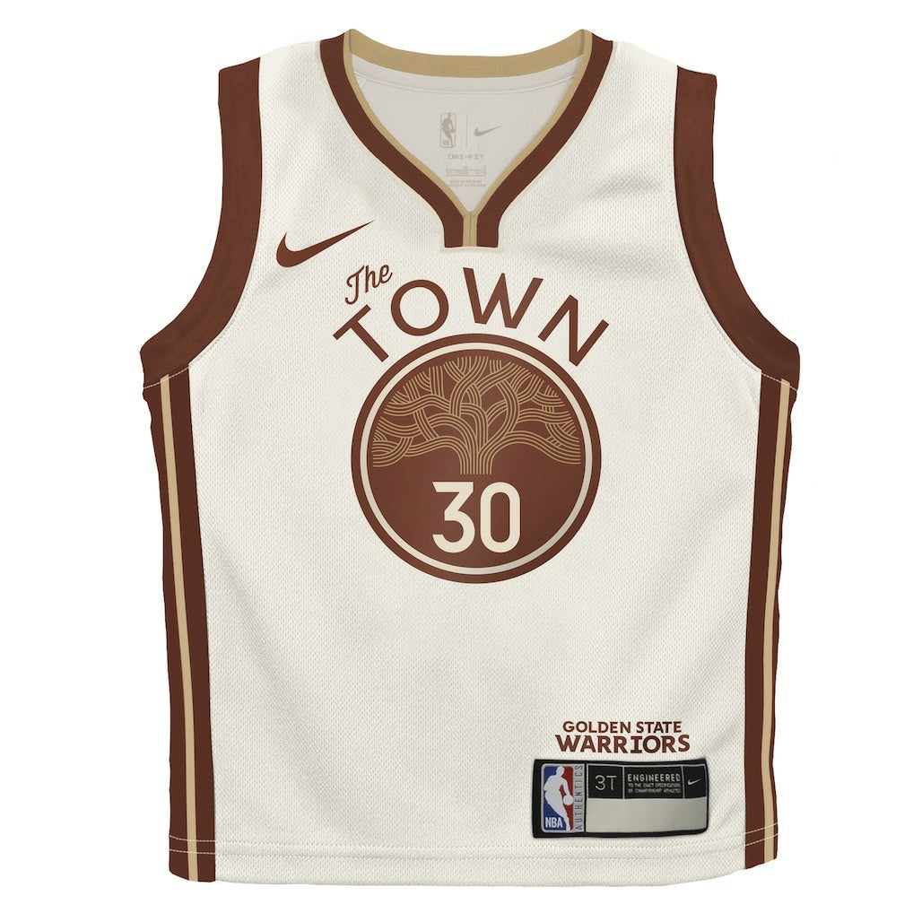 Nike Stephen Curry Golden State Warriors Preschool 2025/26 City Edition Swingman Jersey sale
