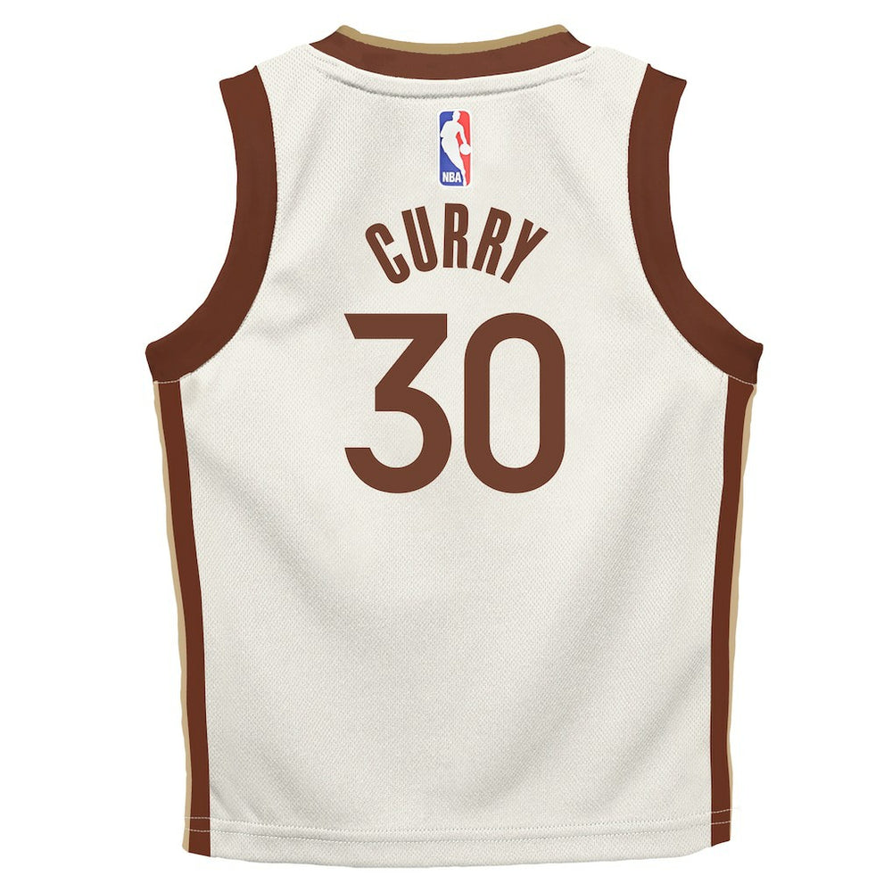 Nike Stephen Curry Golden State Warriors Preschool 2025/26 City Edition Swingman Jersey sale