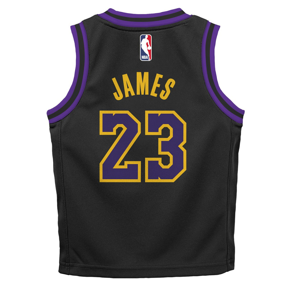 Nike LeBron James Los Angeles Lakers Preschool 2025/26 City Edition Swingman Jersey