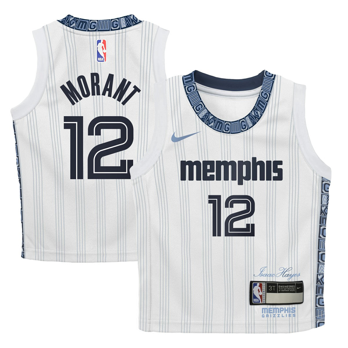 Nike Ja Morant Memphis Grizzlies Preschool 2025/26 City Edition Swingman Jersey