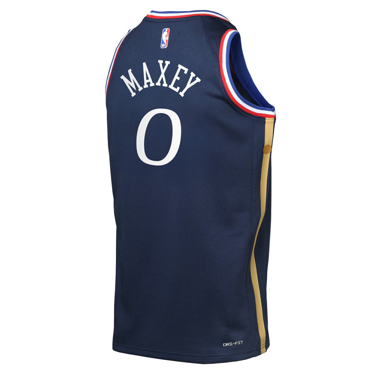 Nike Tyrese Maxey Philadelphia 76ers Youth 2025/26 City Edition Swingman Jersey